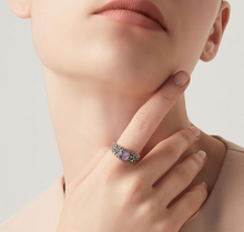 Load image into Gallery viewer, Anello Perlage Ametista