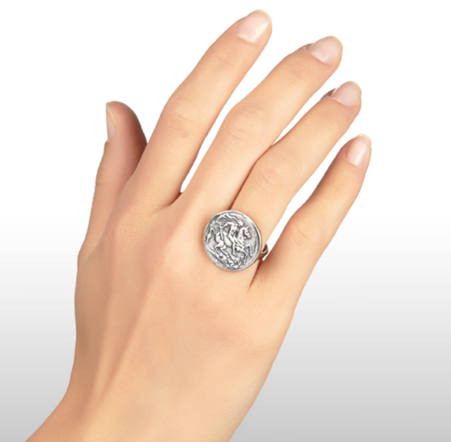 Anello raspini moneta discount