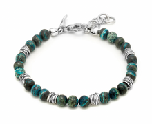 Load image into Gallery viewer, Bracciale Tango Diaspro Verde