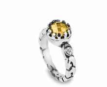 Load image into Gallery viewer, Anello con pietra centrale