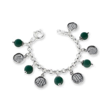 Load image into Gallery viewer, Bracciale con pietre colorate e monete Gerardo Sacco