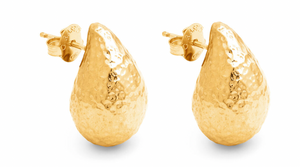 Orecchini Goccia Martellati