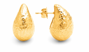 Orecchini Goccia Martellati