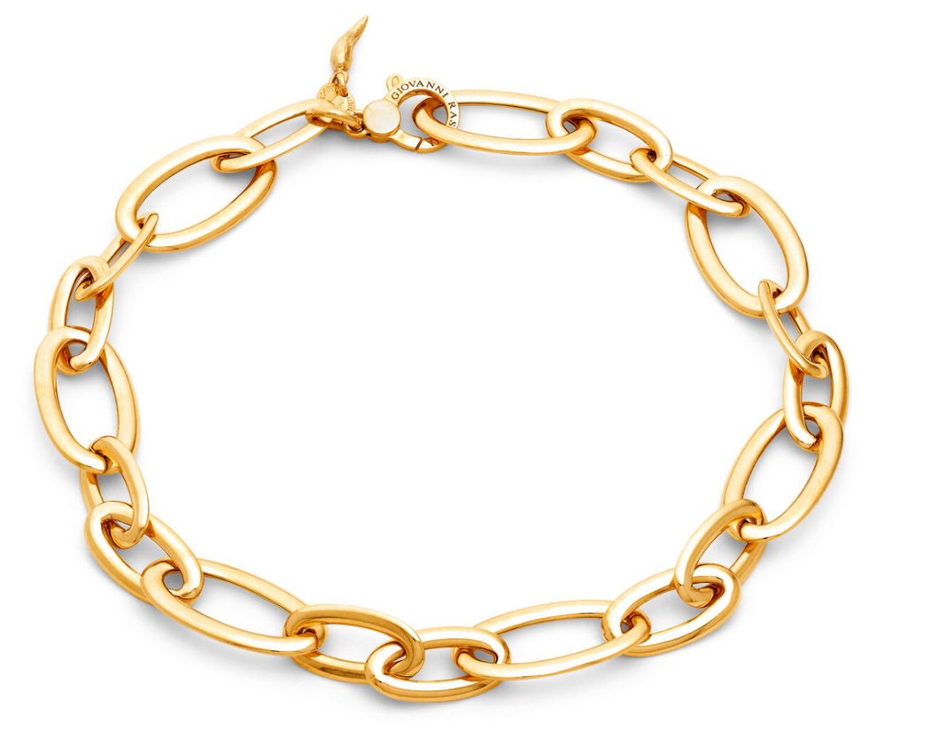 Collana Maglia Ovale Bold