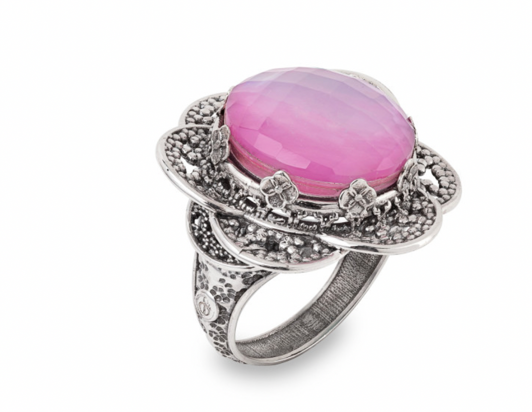ANELLO NINFEA APERTA