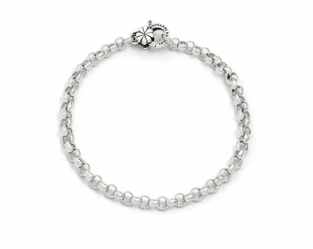 Bracciale Rolò Piccolo Chiusura Quadrifoglio