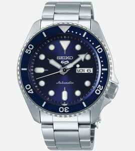 OROLOGIO SEIKO 5 SPORTS BLEU ACIER