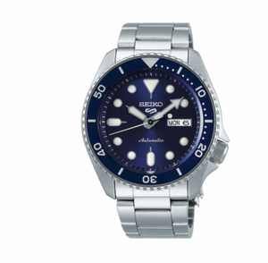 OROLOGIO SEIKO 5 SPORTS BLEU ACIER