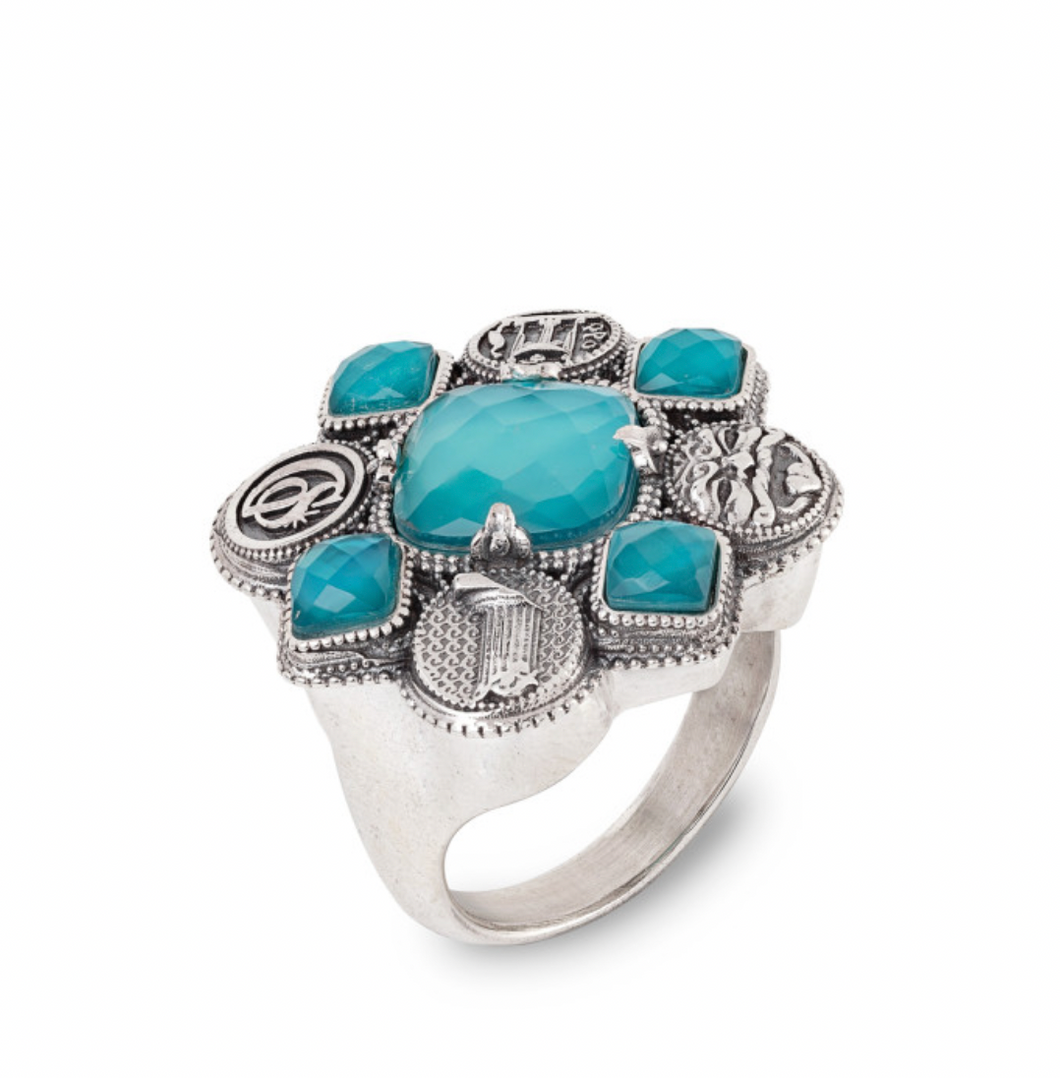 ANELLO CON SIMBOLI MAGNOGRECI