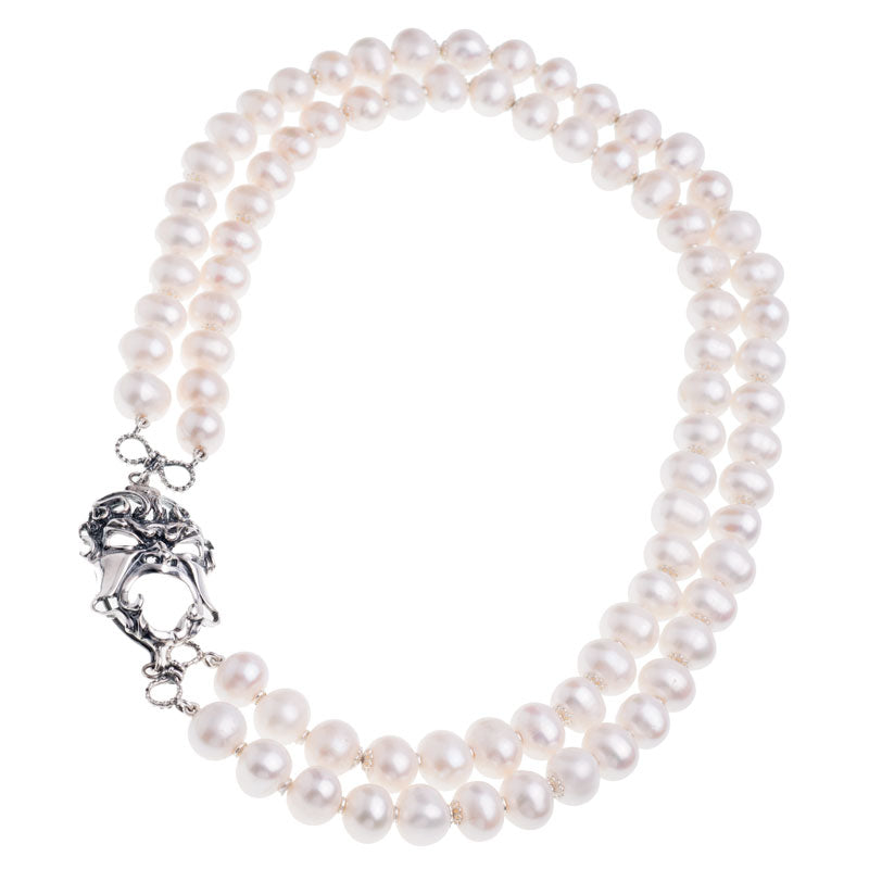 Collana di Perle con Maschera