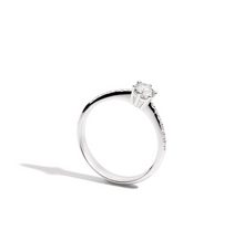 Load image into Gallery viewer, Anello solitario Sofia Recarlo 0.38ct
