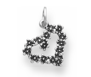 Charm Cuore Margherite