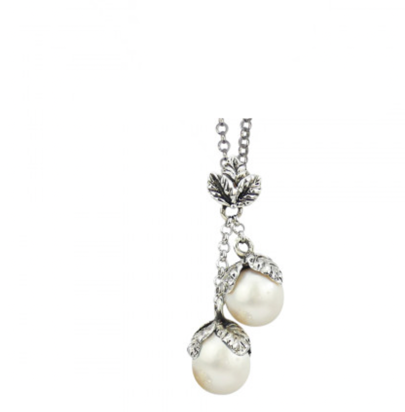 Collana con Perle naturali Pendenti